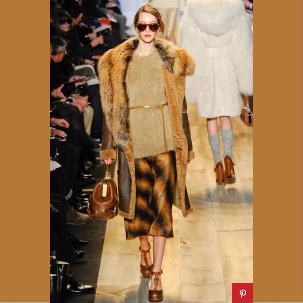 Michael Kors COLLECTION mohair skirt